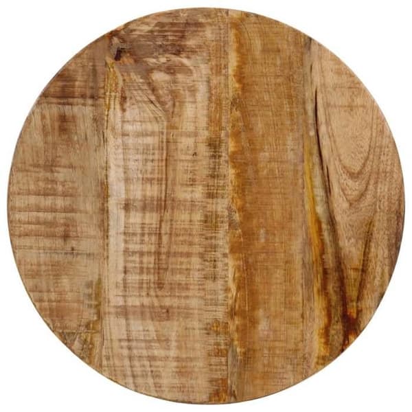 Maison Exclusive - Soffbord 35x35x45 cm av solid mangoträ och järn