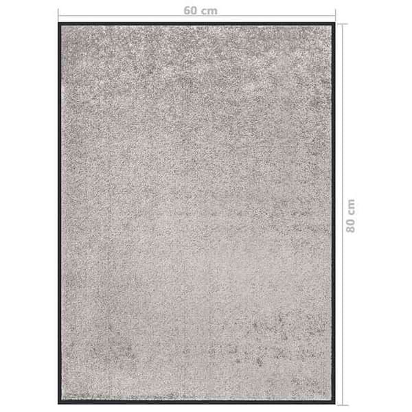 Maison Exclusive - Grå Dörrmatta 60x80 cm