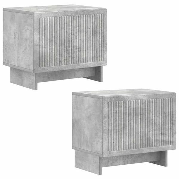 Maison Exclusive - TV-møbel Grå beton Ingeniørtræ