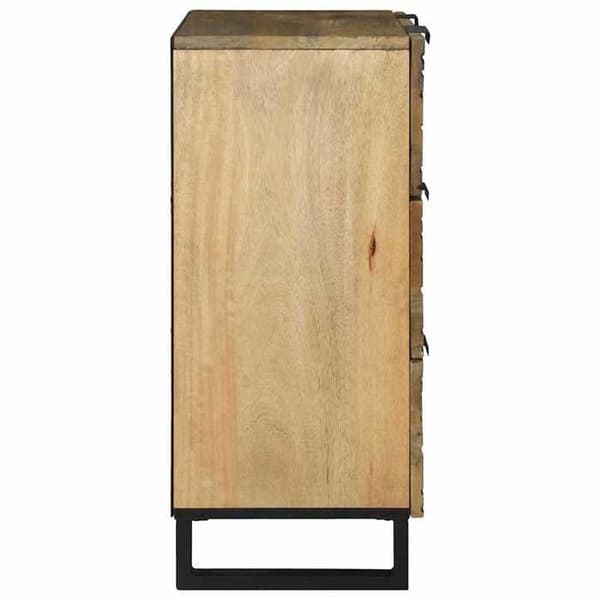 Maison Exclusive - Buffé Marron 60 x 33.5 x 75 cm Massivt mangoträ
