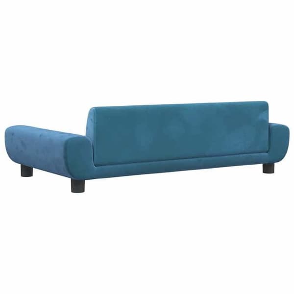 Maison Exclusive - Hundsäng blå 100x54x33 cm sammet blå