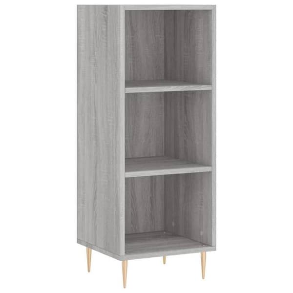 Maison Exclusive - Buffé Sonoma Grå 34,5x32,5x90 cm Ingenjörsträ