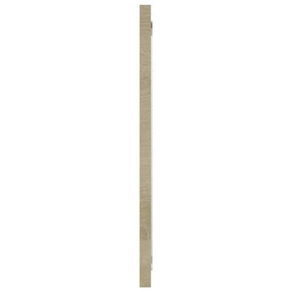 Maison Exclusive - Badrumsspegel Ek sonoma 80x1,5x37 cm Agglomerat