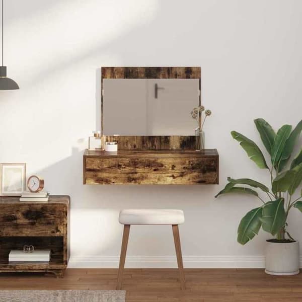 Frisør - MAISON EXCLUSIVE - Maison Exclusive - Brun - 83x40x70 cm - Ingeniørtræ brun