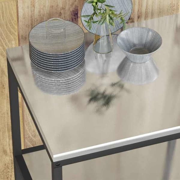 Köksställ - EXKLUSIVT HEM - HATTEM - Silver - 90x50x92 cm - Stål