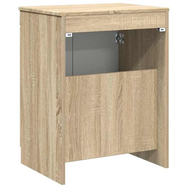 Maison Exclusive - Badeværelsesskab Eg Sonoma 54 x 41 x 70 cm