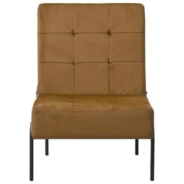 Maison Exclusive - Avkopplingsstol 65x79x87 cm Brun Sammet brun