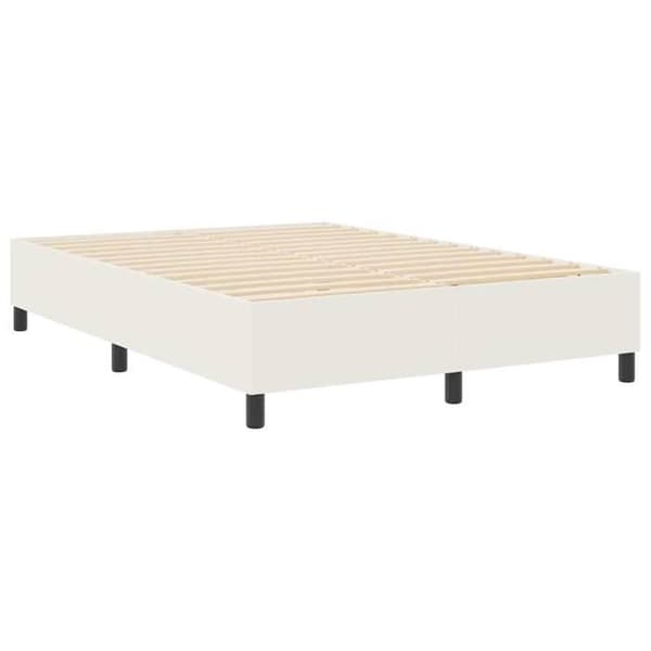 Maison Exclusive - Alustasopeti Kermansävy 160 x 200 cm Grädde