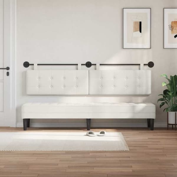 Maison Exclusive - Hängande sänggavel i konstläder