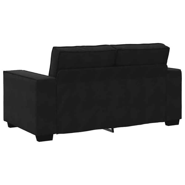 Maison Exclusive - Sofa til 2 personer Sort 160x78x84 cm Velour