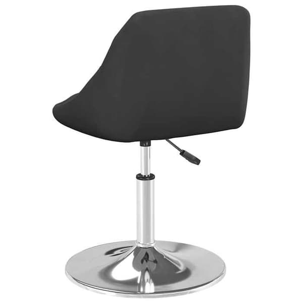 Maison Exclusive - Snurrbara matstolar set om 2 Svart Sammet