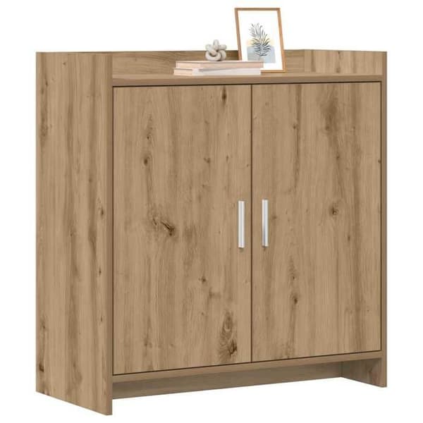 Maison Exclusive - Buffet i håndlavet egetræ 72 x 36 x 80 cm Ingeniørtræ