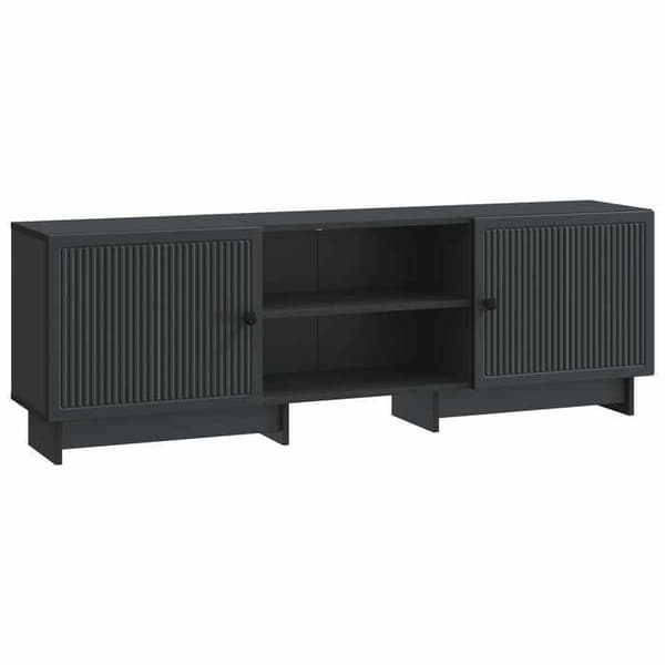 Maison Exclusive - TV-møbel 150 x 31 x 50 cm Sort Ingeniørtræ Svart