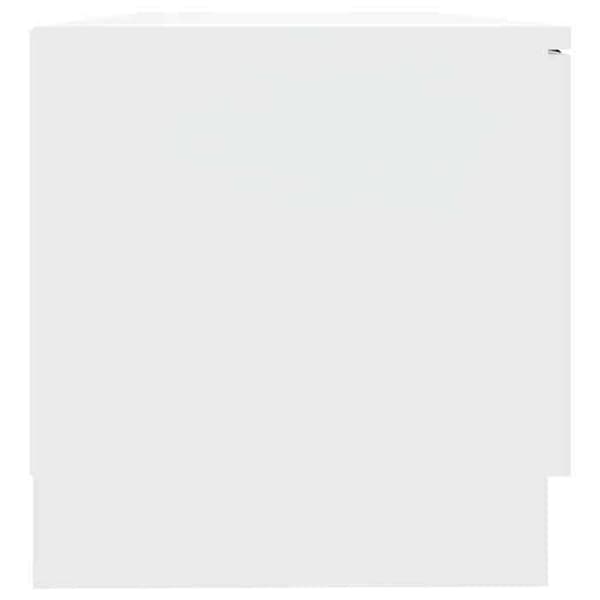 Maison Exclusive - TV-möbel Vit 80x35x36,5 cm Ingenjörsträ