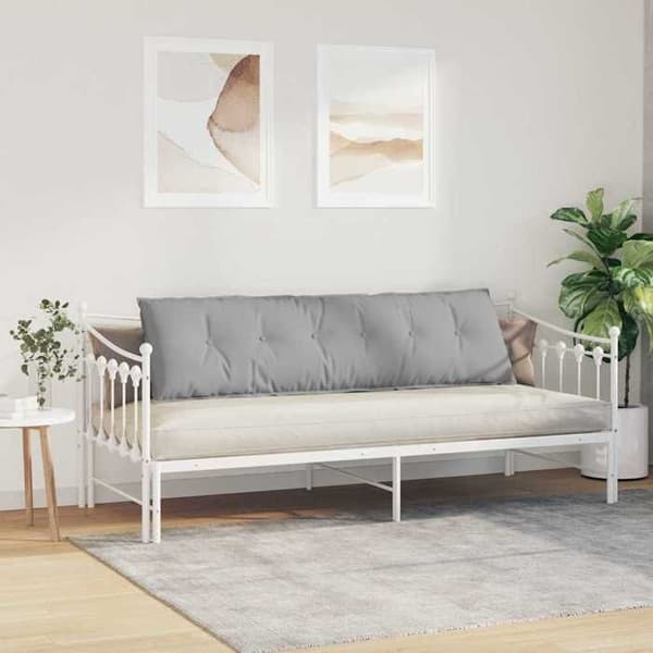 Maison Exclusive - Rygpude Grå sky 180 x 19 x 50 cm stof