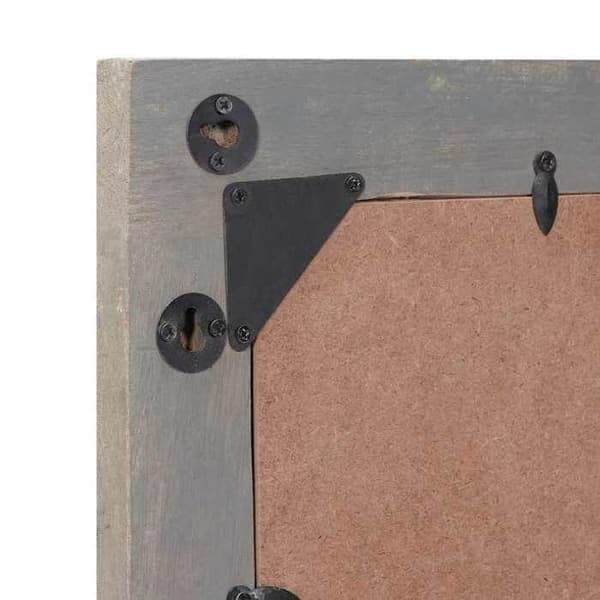 Maison Exclusive - Badrumsspegel Grå 70 x 50 x 2,5 cm