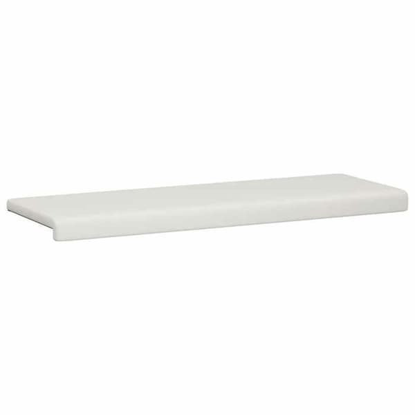 Maison Exclusive - Bænkpude i kunstlæder Hvid Dybde 35 cm Vit