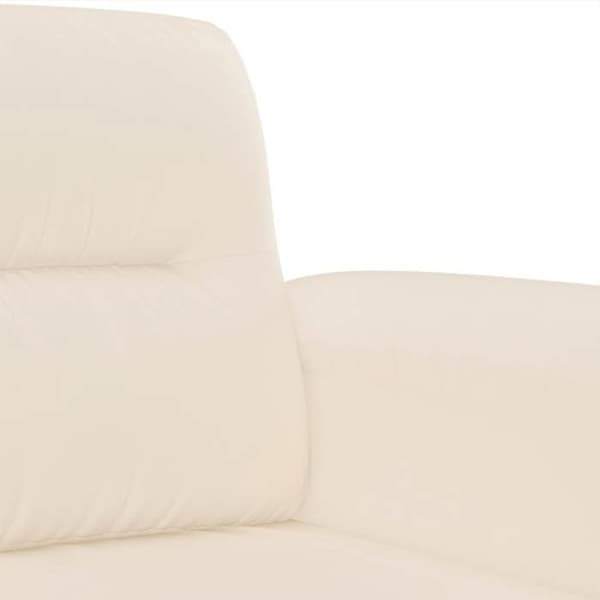 Maison Exclusive - 3-delars soffgrupp med beige mikrofiberkuddar beige