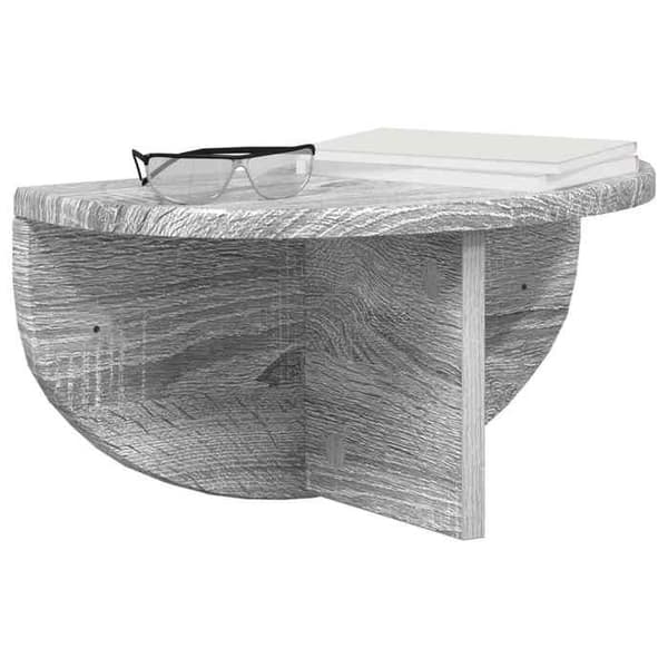 Maison Exclusive - Väggmonterad Hylla Grå Sonoma 38 x 19 x 19 cm