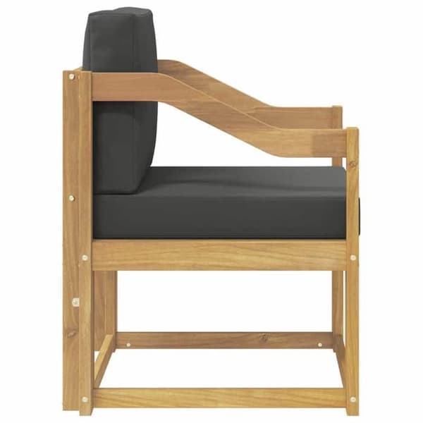 Maison Exclusive - Udendørs Sofa i Polyester Hvid og Antracit Vit och antracit