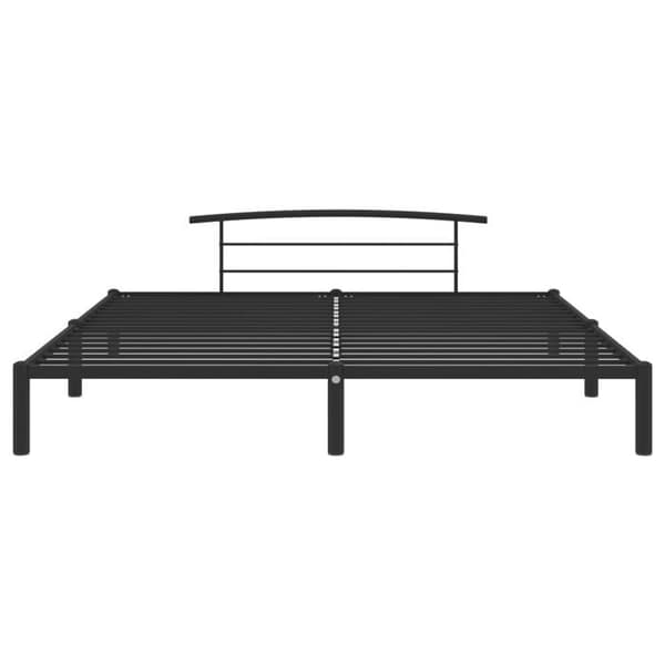 Maison Exclusive - Sengestel uden madras sort metal 200x200 cm