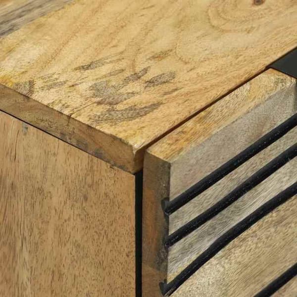 Maison Exclusive - Buffé Marron 60 x 33.5 x 75 cm Massivt mangoträ