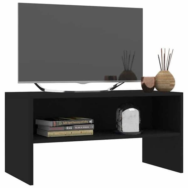 Maison Exclusive - TV-møbel Sort 80x40x40 cm Ingeniørtræ
