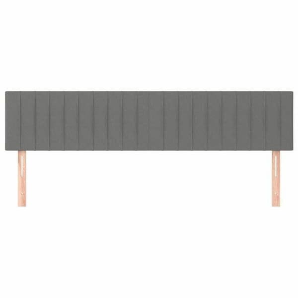 Maison Exclusive - Mørkegrå Hovedgærder 180x5x78/88 cm Stof