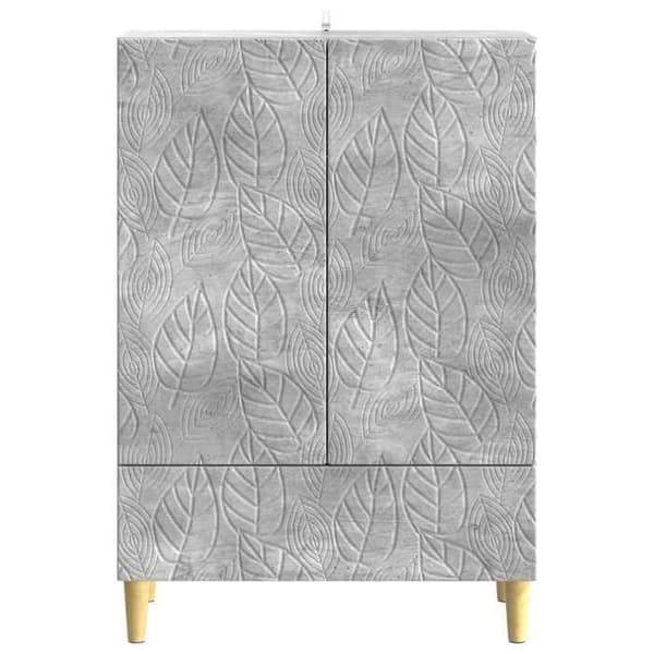 Maison Exclusive - Buffé Grå betong 66 x 34,5 x 95 cm Ingenjörsträ