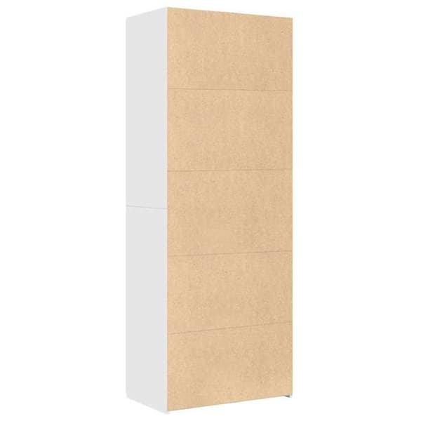 Maison Exclusive - Buffé hög vit 70x42,5x185 cm ingenjörsträ