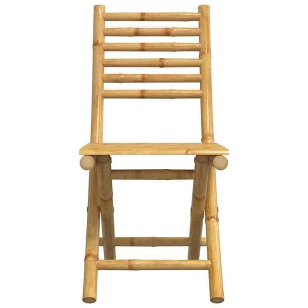 Maison Exclusive - Fällbara stolar 8 stycken 43x54x88 cm i bambu