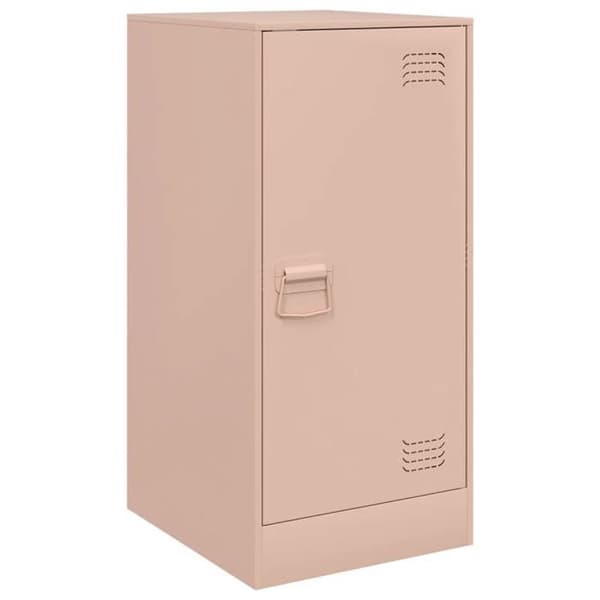 Maison Exclusive - Buffé rosa 34,5x39x73 cm stål
