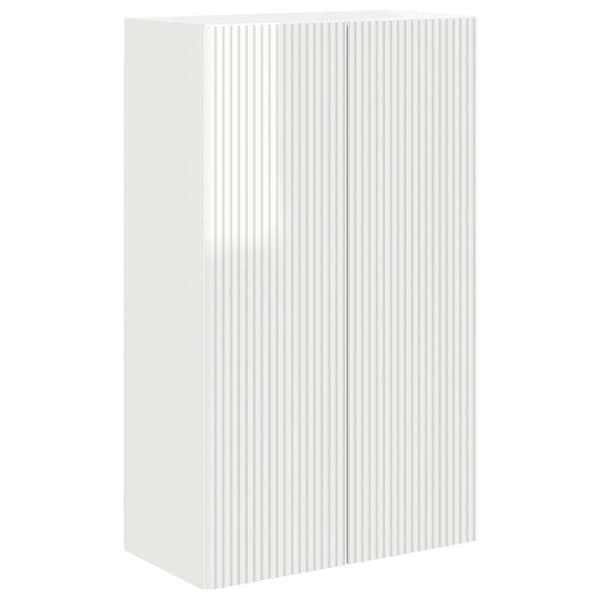 Maison Exclusive - Väggmonterad TV-möbel 59,5 x 31 x 100 cm Blank vit