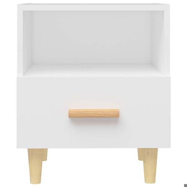 Maison Exclusive - Sängbord 2 st Vit 40x35x47 cm