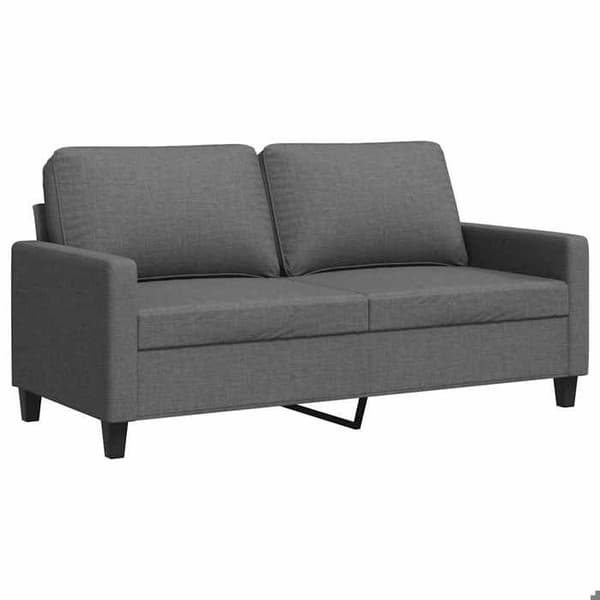Maison Exclusive - 2-personers sofa i mørkegrå 140 cm stof
