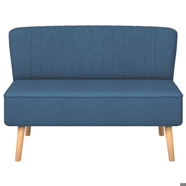Maison Exclusive - Sofa 117x55,5x77 cm Blåt Stof Blå