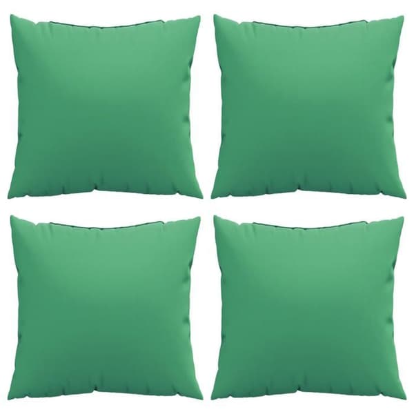 Maison Exclusive - Sohvatyynyt 4 kpl vihreä 60x60 cm kangas Grön