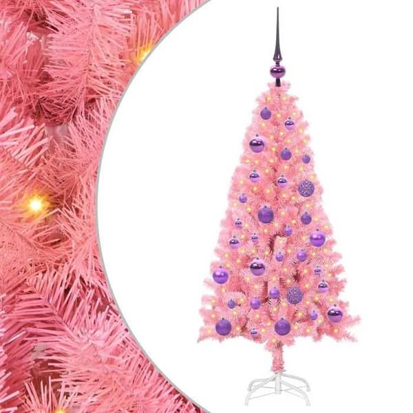 Maison Exclusive - Julgran Rosa 120 cm PVC Ros