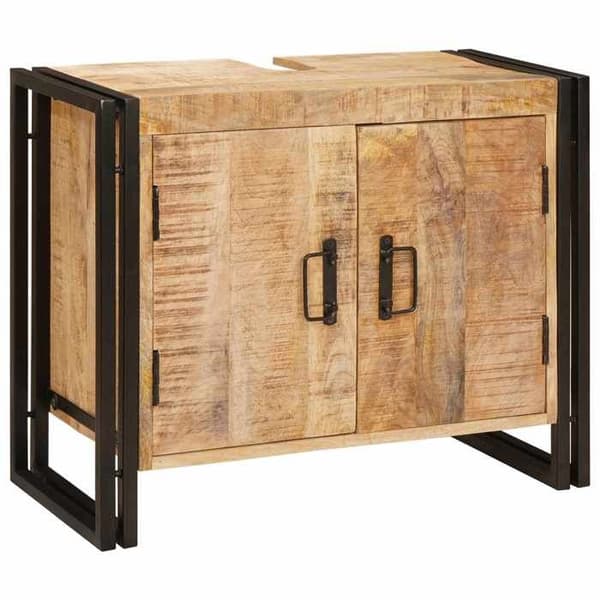 Maison Exclusive - Underskåp Brun 71 x 33 x 58 cm Massivt mangoträ brun