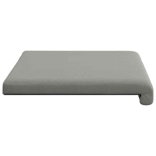 Maison Exclusive - Kudde för bänk i texturerad mörkgrå sammet, djup 35 cm