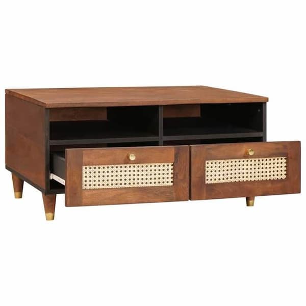Maison Exclusive - Soffbord 80 x 54 x 40 cm Massivt mangoträ