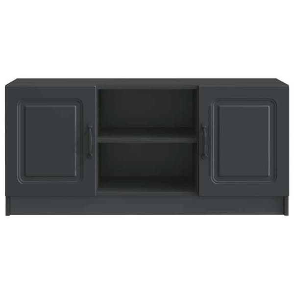 Maison Exclusive - TV-møbel Sort 102 x 34,5 x 47 cm Ingeniørtræ