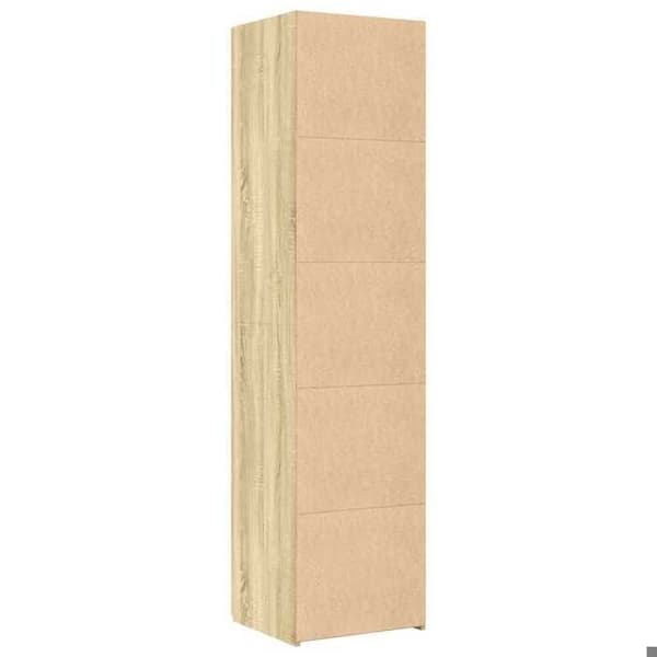 Maison Exclusive - Buffé hög ek sonoma 45x42,5x185 cm ingenjörsträ