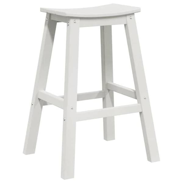 Maison Exclusive - Havebar sæt 6 pc Hvid HDPE Vit