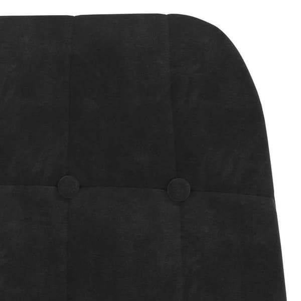 Maison Exclusive - Afslappende stol i sort velour