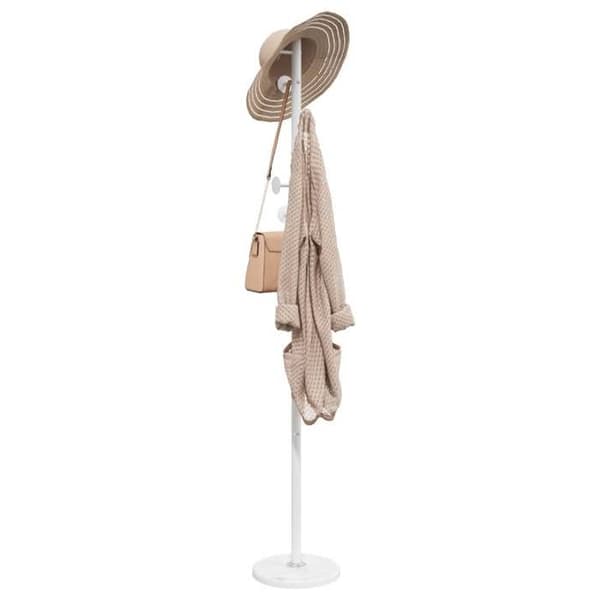 Maison Exclusive - Klädhängare vit 176 cm pulverlackerad järn Vit