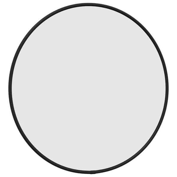 Maison Exclusive - Musta seinäpeili Ø 40 cm Pyöreä