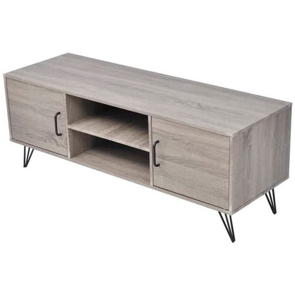 Maison Exclusive - TV-hylly 120x40x45 cm Harmaa Grå