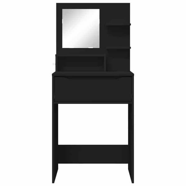 Maison Exclusive - Makeupborde til værelset Sort 60 x 39,5 x 135 cm Svart