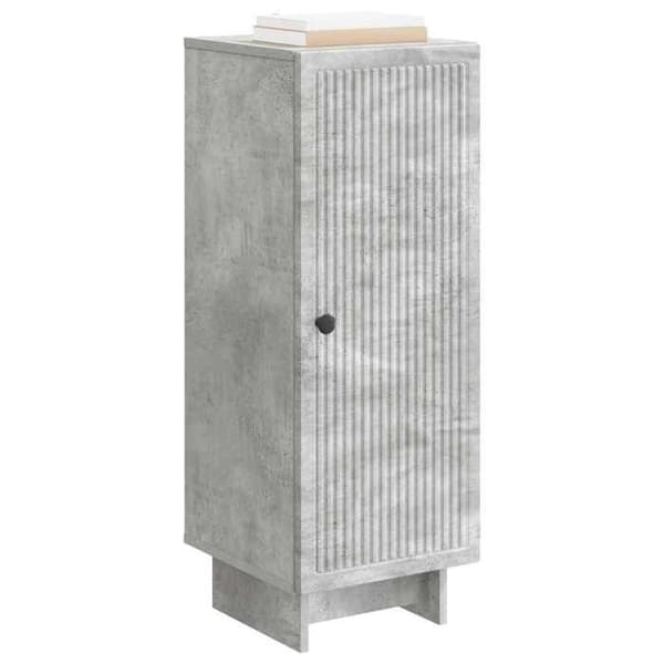 Maison Exclusive - Buffé Grå betong 33 x 34,5 x 90 cm Ingenjörsträ
